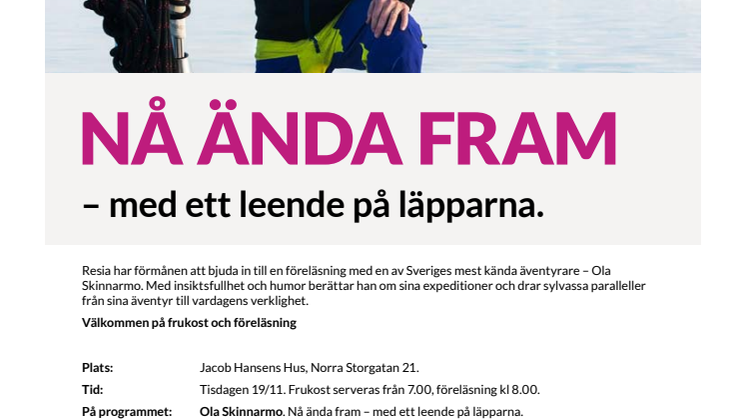 Nå ända fram - med ett leende på läpparna