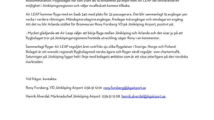 Klart: De tar över Stockholmslinjen