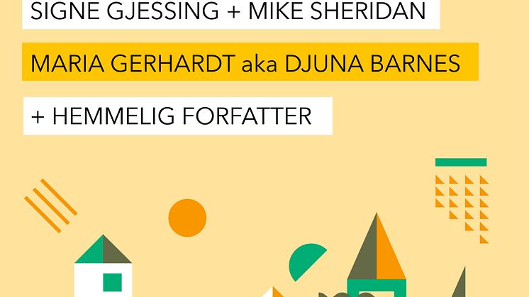 ​Digte & Lyd vender tilbage til VEGA med nyt imponerende program