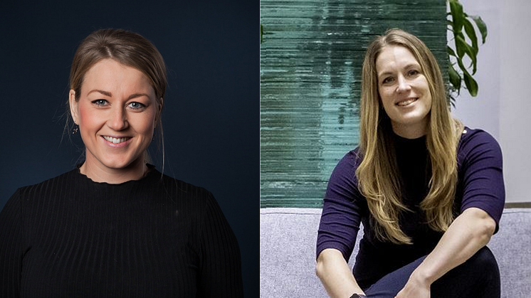 Emelie Nilsson, NTM Media och Anna Bengtsson, Stampen Media