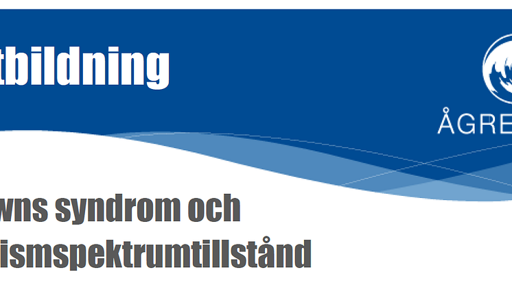 Utbildning om Downs syndrom och autismspektrumtillstånd på Ågrenska den 8 oktober 2019