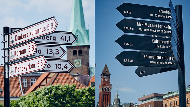 Ny strategi ska stärka samarbetet mellan Helsinborg och Helsingör. Foto: Caroline Göransson