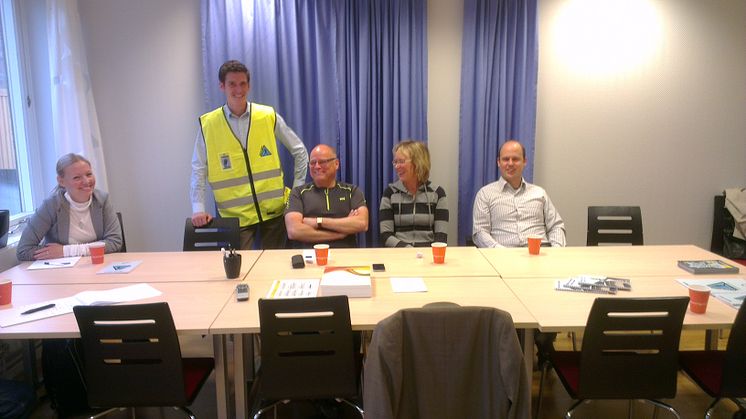 Premiär i Sundsvall för Skotta säkerts informationsturné