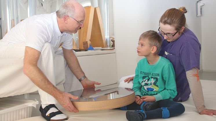 Klangtherapie im Kinderhospiz Bärenherz