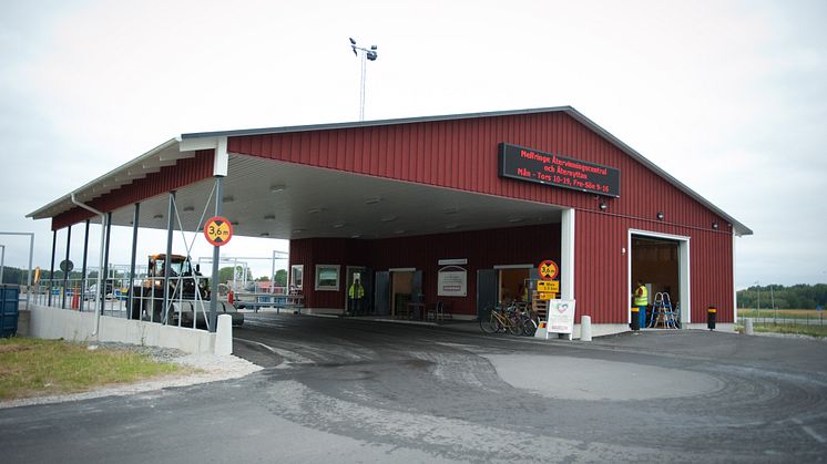 Åternyttan vid Mellringe återvinningscentral.
