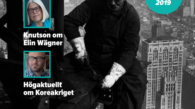 Knutson om Wägner. Berggren om New York. Många spännande titlar i höstens utgivning!