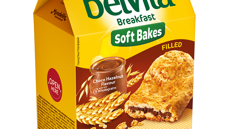 BelVita Soft Bakes Filled – miękka nowość  z pysznym nadzieniem