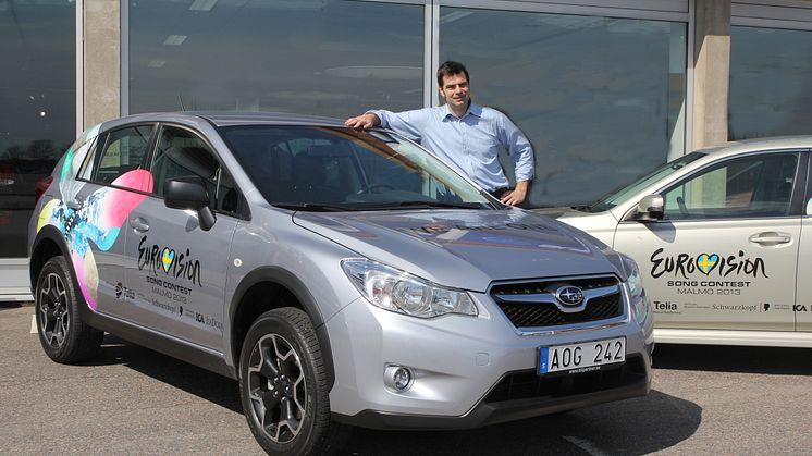 Subaru är officiell bil under Eurovision Song Contest 2013