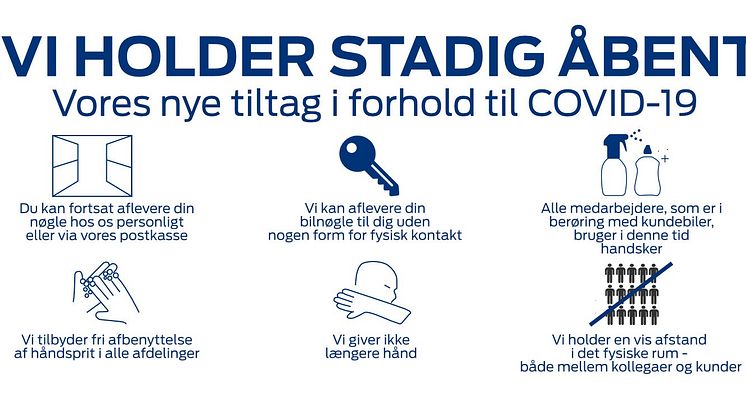 Ford indfører kontaktløs service