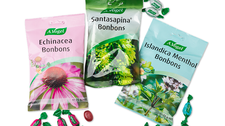 A.Vogel bonbons miljøbilde