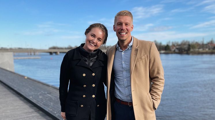 Hanna Andersson, Affärsområdeschef Accelerated Learning & Mattias Matsson, Grundare PN.