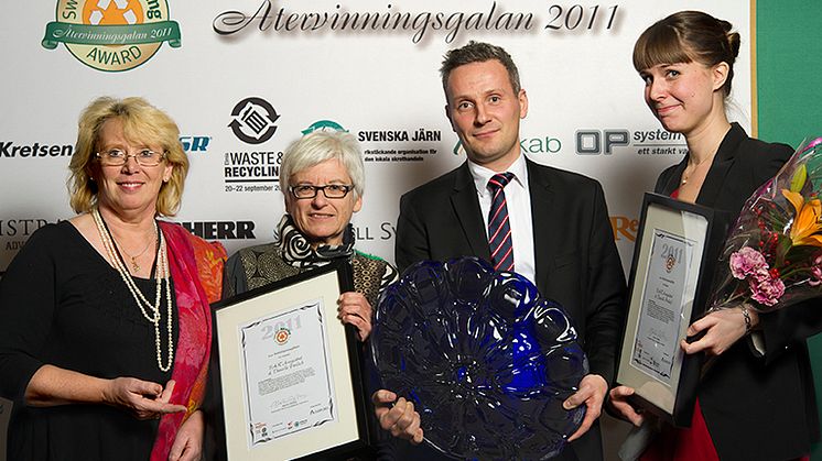 Årets vinnare vid Återvinningsgalan korade