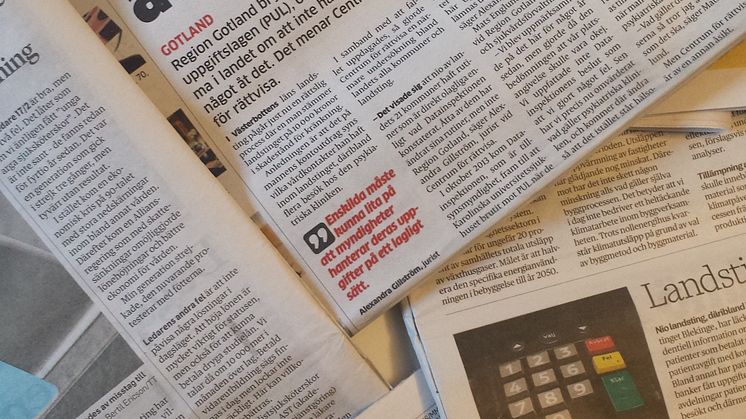 Regionerna Gotland och Kronoberg lovar sluta bryta mot lagen