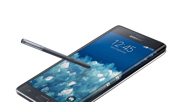 Galaxy Note Edge - næste generations smarte skærmteknologi