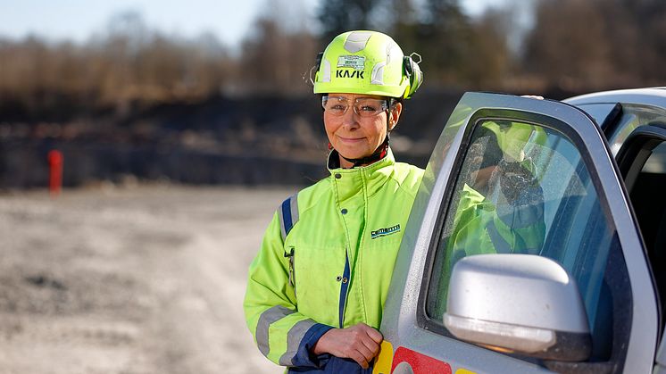 Marie Apelgren, Cementa i Skövde