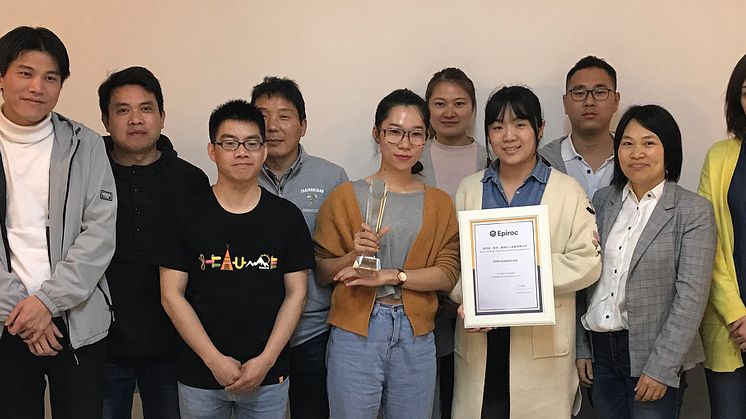 The dedicated crew at DeltaNordic China.