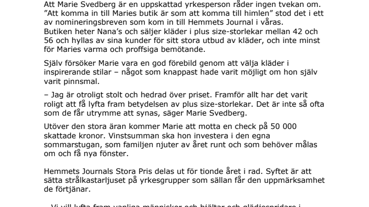 Hon är Sveriges bästa butiksbiträde 