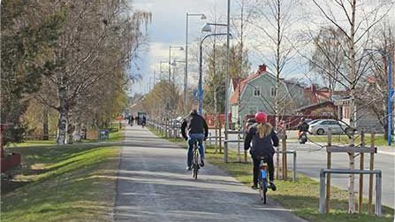 Upprustningen av tjälskadade gång- och cykelvägar fortsätter
