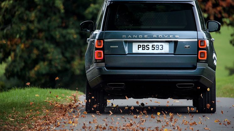 Range Rover Model Year 2018  - behind