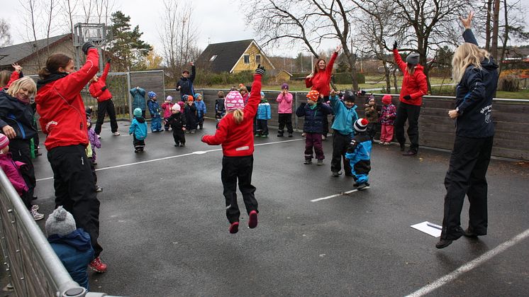 Skogsgläntans idrottsförskola i Vä utanför Kristianstad