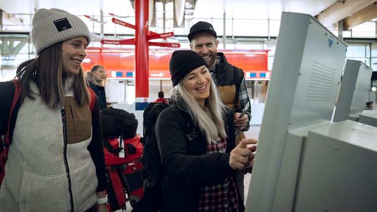 Norwegian uppgraderar möjligheten till självbetjäning på flygplatserna