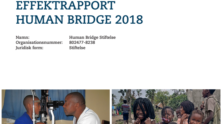 Human Bridge Effektrapport