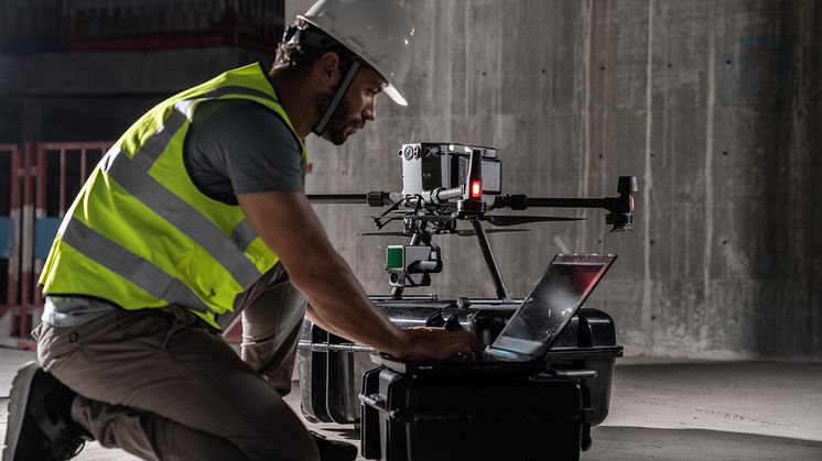 DJI Zenmuse L1 on M300 RTK