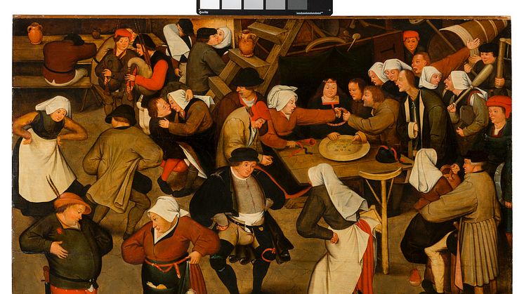 Bröllopsdansen av Pieter Breughel d.y.