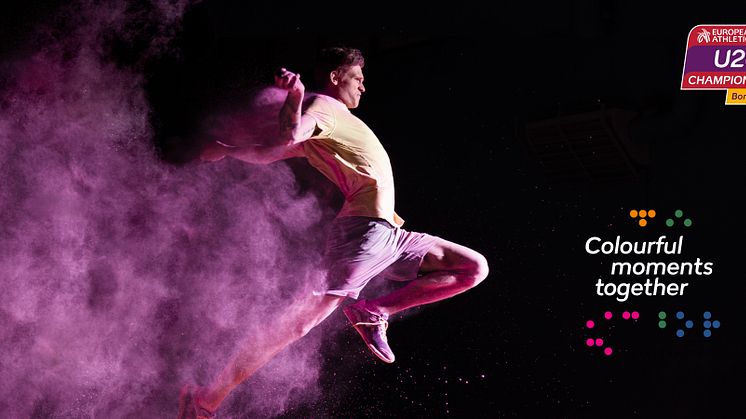 Musik av Robbin ”Raaban” Söderlund frontar European Athletics U20 Championships Borås 2019