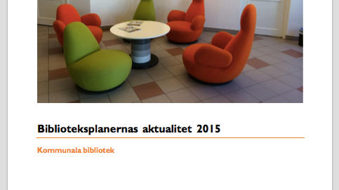 Fyra av tio kommuner har aktuell biblioteksplan