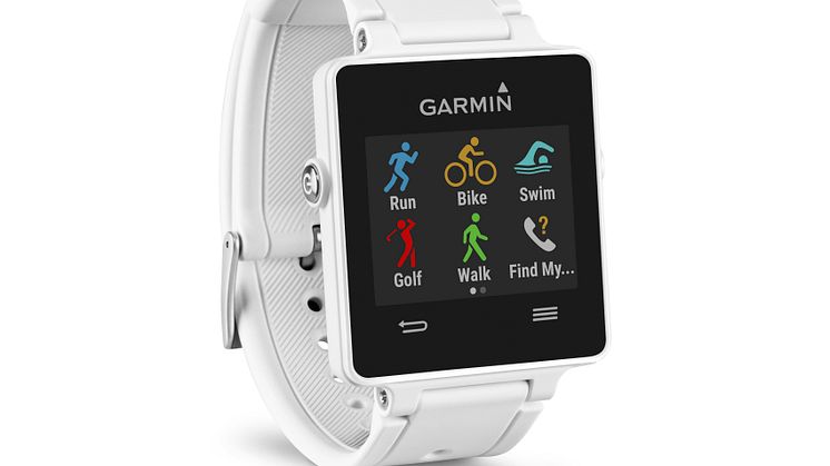 Garmin® presenterar vívoactive™ En smartwatch med GPS för en aktiv livsstil