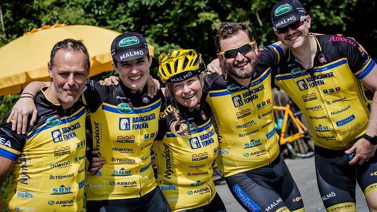 Inwido Sverige är platinasponsor för Team Rynkeby 2017