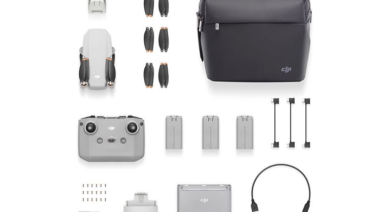 DJI Mini 2 SE fly more combo vertical
