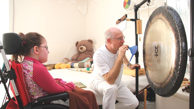 Klangtherapie im Kinderhospiz Bärenherz