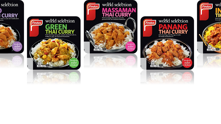 Nu lanserar vi på Findus kylda färdigrätter