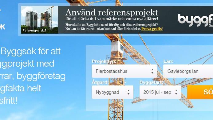Nya Byggsok.se lanserad! Ökat värde för Sverige Byggers marknadsföringskunder.