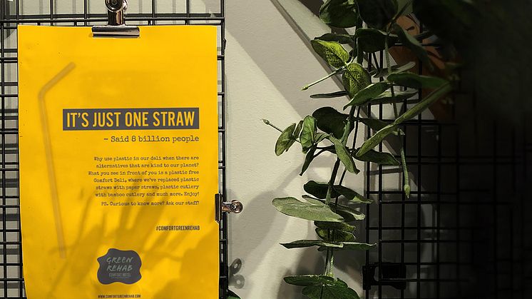 It's just one straw, said 8 billion people. 