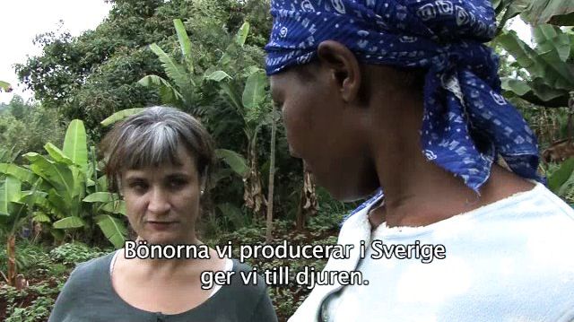 Åsa Slobodniks första dag i Kirwara, Kenya