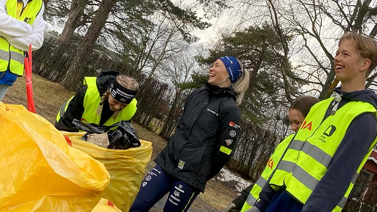 Klara, färdiga, städa! med SkiTeams Jonna Sundling och Ås IF 