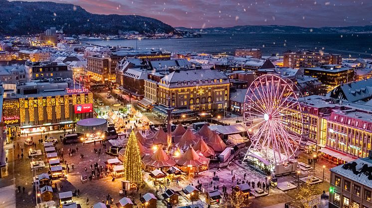Christmas market in Trondheim. Photo: Inbovi