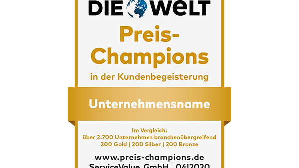Deutschlands Preis-Champions 2020: Diese Unternehmen überzeugen bei der Preisgestaltung 
