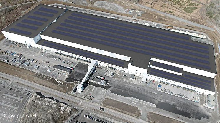 Fastighetsägaren NREP bygger Nordens största soltak i Bålsta tillsammans med Axfood och Solkompaniet