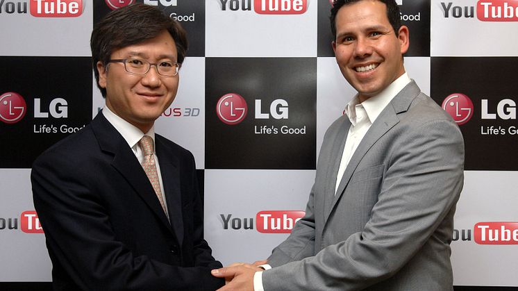 LG og YouTube inngår tredimensjonalt samarbeid