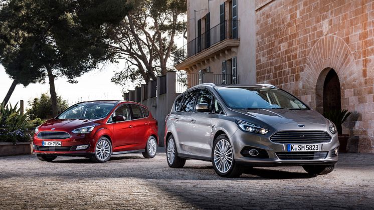 Täysin uudessa Ford S-MAXissa älykäs nopeudenrajoitin sekä muita innovaatioita