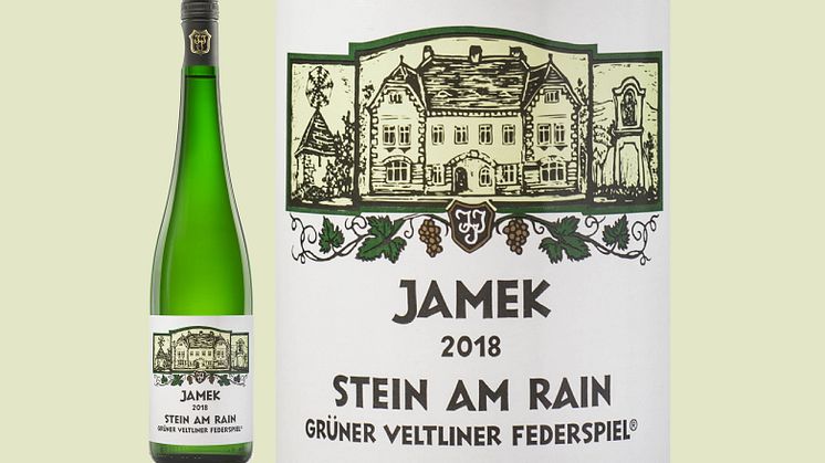 Jamek Stein am Rain Grüner Veltliner Federspiel lanseras endast i ett begränsat parti från den 11 augusti i Systembolagets TSV-sortiment.