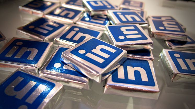 Dela företagets nyheter på LinkedIn med Mynewsdesk