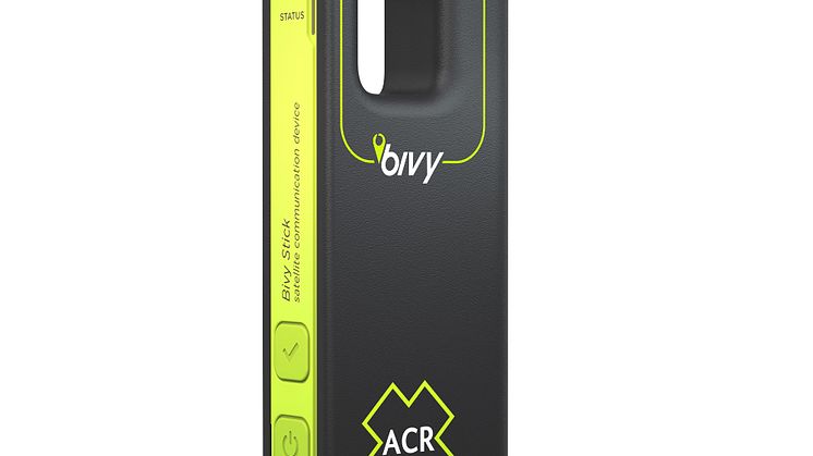 Hi-res image - ACR Electronics - ACR Electronics has added the Bivy Stick two-way satellite messenger, the world’s smallest and most simple satellite communication device, and the full-featured Bivy app to its portfolio 