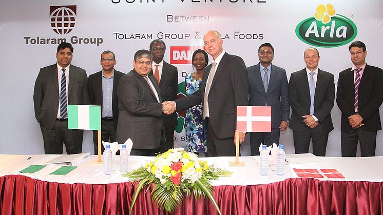 Arla vereinbart zwei neue Joint Ventures in Westafrika
