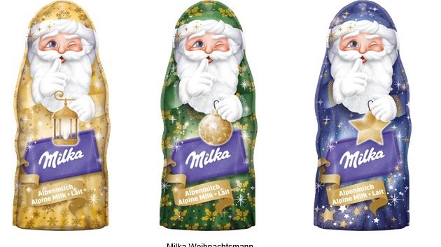 Alles für einen starken Saisonauftritt: das Milka Weihnachtssortiment mit neuer Rezeptur und Redesign