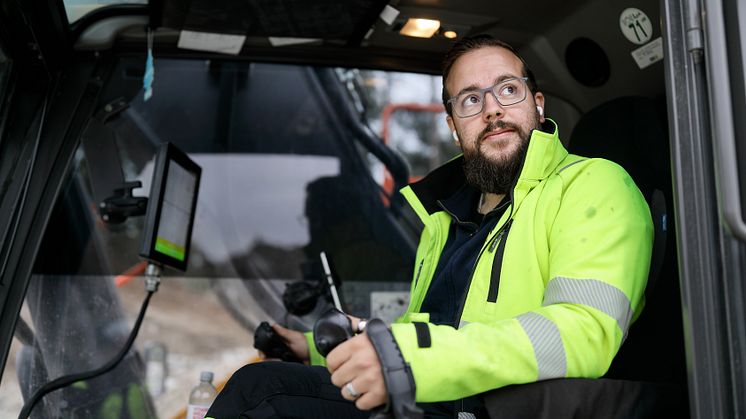 Maskinförare Björn Gladh, Markresurserna i Sala